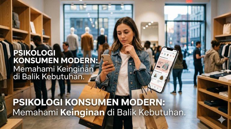 Psikologi Konsumen Modern: Memahami Keinginan di Balik Kebutuhan