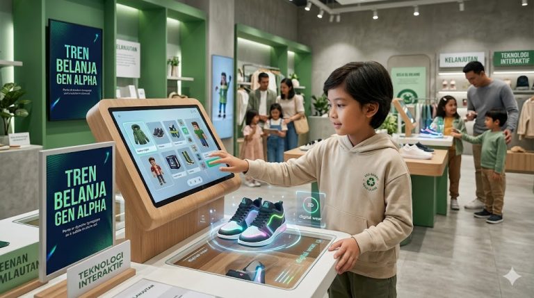 tren perilaku belanja konsumen Generasi Alpha