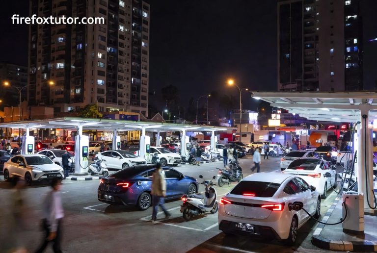Masa Depan Kendaraan Listrik, Infrastruktur Pengisian Daya, SPKLU Indonesia, Mobil Listrik 2030, Battery Swap EV, Teknologi Fast Charging, Transisi Energi Hijau